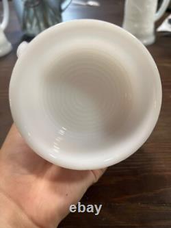 10 milk glass stien mug men, great condition, rarely used, beautiful milky color
