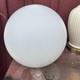 14 White Milk Glass Round Globe Sphere Light Lamp Shade 6 Fitter Germany