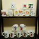16 Fire King Snoopy, Mickey, Donald Duck Etc. Milk Glass Mugs 1950's