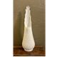 17.75 Fenton White Milk Glass Hobnail Swung Vase Gorgeous