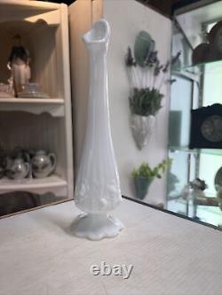 1920s Fenton Milk Glass Vase