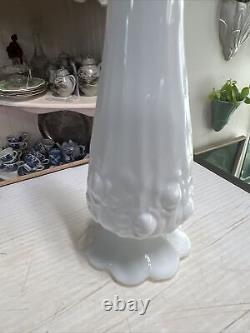 1920s Fenton Milk Glass Vase