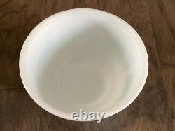 3 Vintage PYREX Amish Butterprint Turquoise On White Nesting Bowls #401 402 403