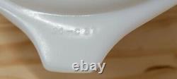 3 Vintage Pyrex Orange White Yellow Friendship Penn Dutch Birds Casserole Bowls