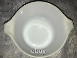 3pc PYREX 933 043 with Lid & 473 BUTTERFLY GOLD Milk Glass CASSEROLE Set YELLOW