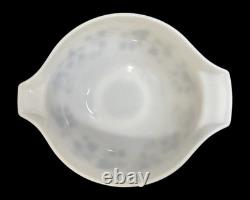 4 Vtg Pyrex Gooseberry Yellow, Black & White Cinderella Mixing Bowls #441-444