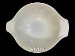 4 Vtg Pyrex Gooseberry Yellow, Black & White Cinderella Mixing Bowls #441-444