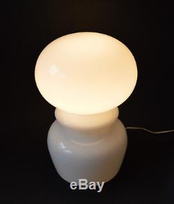 9 PIECES VTG CZECH MODERNISM 1960's table lamp, Milk Glass Shade Great Design