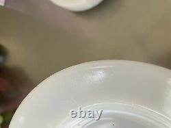 ARCOPAL''FRUITS de FRANCE'' Dishes White Milk glass Lot Of 61