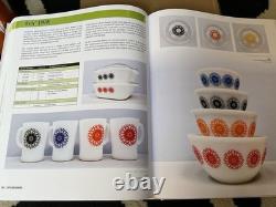 Agee Pyrex 4 Mixing Bowl Set Doily Pattern 1970