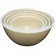 Anchor Hocking Fire King Swirl Milk Glass Set Of 4 Mixing Bowls New In The Box