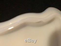 Antique Cooperative Flint Glass White Milk Glass Figural Covered Elephant Rare