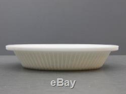 Antique Desirable Milk Glass Atterbury Boar's Head Covered Dish Patented 1888