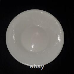 Antique EAPG Hobbs Brockunier MILK GLASS Compote With Lid BLACKBERRY PATTERN 187Os
