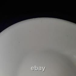 Antique EAPG Hobbs Brockunier MILK GLASS Compote With Lid BLACKBERRY PATTERN 187Os