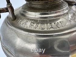 Antique Hobnail Milk Glass Electric Converted Lamp