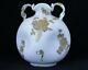 Antique Mt. Washington Crown Milano Colonial Ware Milk Glass Vase C1837-1894