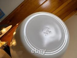 Antique Vintage Fire-King Fire King #8 # 8 Mixing Bowl Milk Glass Apples Apple