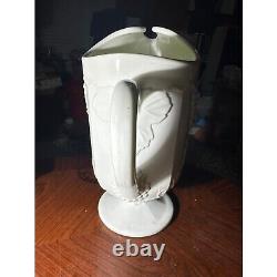 Antique Vintage Milk Glass Pitcher