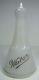 Antique Water Bottle Barber Apothecary Opalescent White Glass W Milk Glass Top