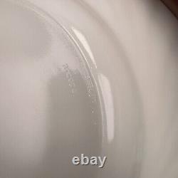 Arcopal France Cream Milk Glass Scalloped Soup Bowls 9 Set Of 6