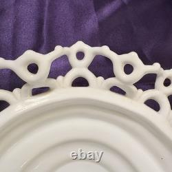 Atterbury 1889 Chick In Egg Pile Covered Dish Milk Glass Lace Dancing Sailor