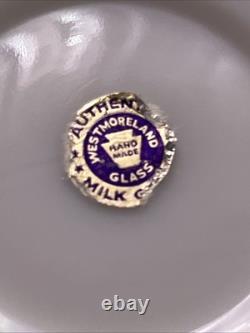 Beaded Edge Milk Glass Lot By Westmoreland Glass 1930-1950