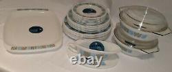 Boxed Pyrex Matchmaker Dinner Service Set 25 Pieces Vintage JAJ 1960s 777 BNIB