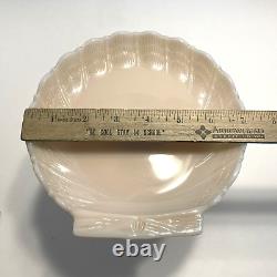 Cambridge Glass Nude Compote Pink Milk Glass Clamshell 7 1/2 Tall