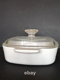 Corning Ware L'Echalote Spice Of Life Casserole Dish A-1-B 279MA Lid Pyrex A7C