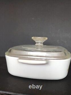 Corning Ware L'Echalote Spice Of Life Casserole Dish A-1-B 279MA Lid Pyrex A7C