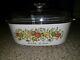 Corning Ware Spice Of Life A-84-b 4 Qt Dutch Oven Casserole Withglass Lid (a-12-c)