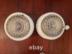 DECO Ceiling Lamp / GlobeVintage MILK GLASS for Hanging / Flush Mount