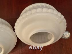 DECO Ceiling Lamp / GlobeVintage MILK GLASS for Hanging / Flush Mount