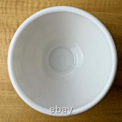 Depression Milk Glass Imperial Beaded Block Pear Shaped Candy Dish