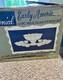 Early Americas Vintage Milk Glass Punch Bowl And Cups Complete Set With Box