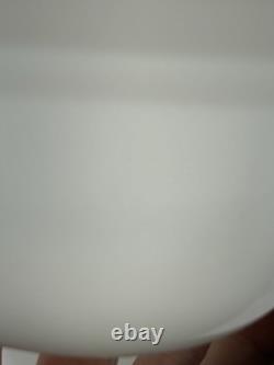 Federal Glass Nesting Mixing Bowl Set White Milk Glass Set of 5 9876 5