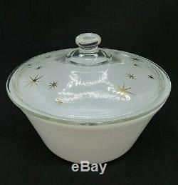 Federal Gold Stars Atomic OvenWare Chafing Dish with Starline Rodney Kent Pitcher