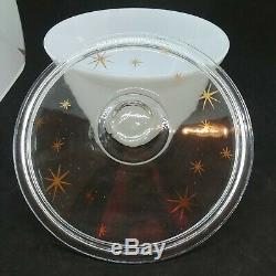 Federal Gold Stars Atomic OvenWare Chafing Dish with Starline Rodney Kent Pitcher