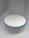 Fenton Blue Crest Pedastal Cake Stand 13 Rare Color