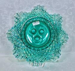 Fenton, Epergne, Robin's Egg Blue Glass, Connoisseur Collection 2011, Limited