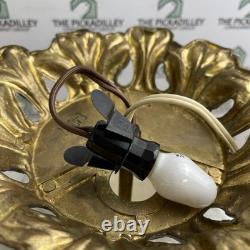 Fenton Gone With The Wind Lamp Poppy White Milk Glass