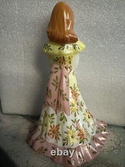 Fenton Milk Glass Bridesmaid Hand Painted With Flowers By P. Hayhurst Fall Colors