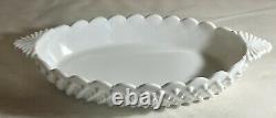 Fenton Milk Glass Hobnail 12 Celery RARE