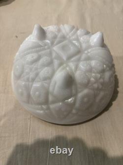 Fenton Milk Glass Hobnail Collection 5 Pieces