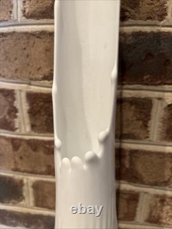 Fenton Swung Vase Glass Milk Glass 22 Vintage