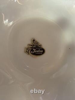 Fenton Vintage Milk Glass Hobnail Ruffled Wavy Edge Dish Antique Rare Find New