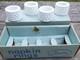 Fenton White Milk Glass Hobnail Napkin Rings Set Of 4 In Original Box Vintage