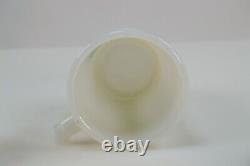 Fire King Merry Christmas Holiday Milk Glass D Handle Mug Set Of 4