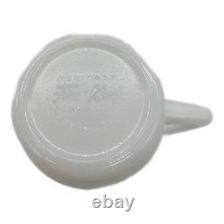 Fire King Stacking Mug Snoopy White Milk Glass Cup 2011 3.3in Height From Japan